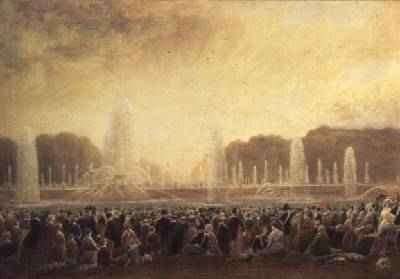 The Fountains at Versailles by Romanticism