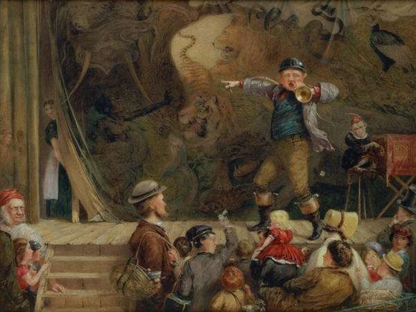 The Travelling Menagerie, 1872 by Romanticism