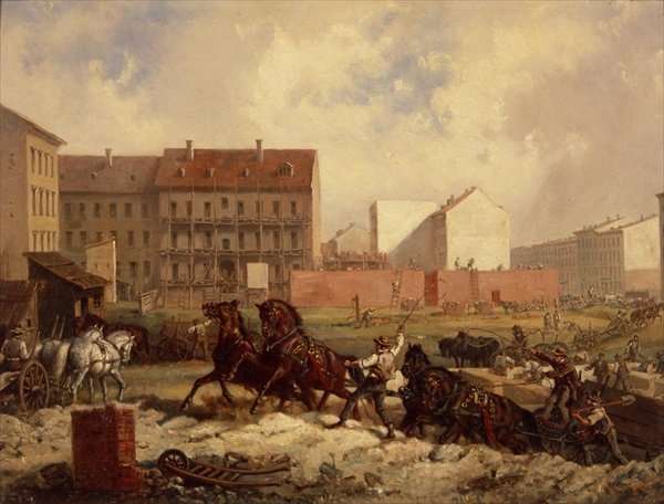 Period of Promoterism Construction of the Grenadierstrasse Berlin by Romanticism