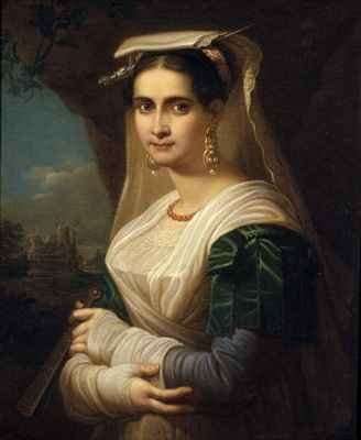 Countrywoman from Albano by Romanticism