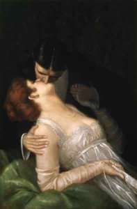 The Kiss by Romanticism