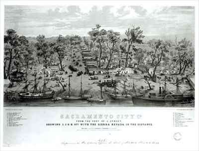 Sacramento City California by Romanticism