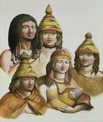 Studies of native Americans by Romanticism