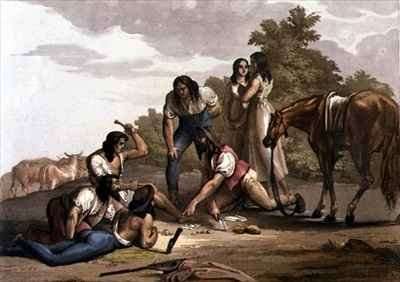 Spanish Shepherds of Paraguay by Romanticism