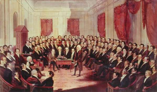 The Virginia Constitutional Convention, 1830 by Romanticism