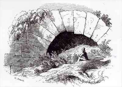 Ancient Cloaca on the Marta by Romanticism