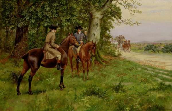 The Highwaymen by Romanticism
