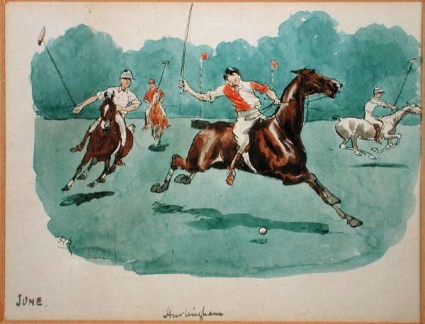 The Month of June Polo by Romanticism