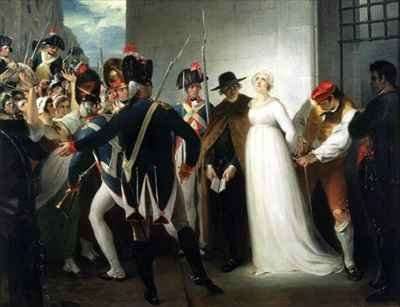 The Execution of Marie Antoinette 1755-93 by Romanticism