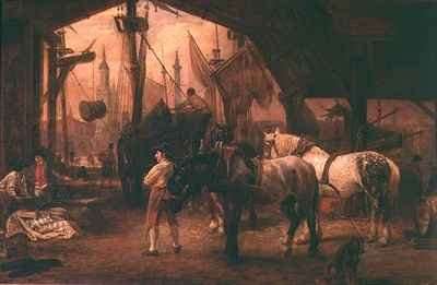 Mr Whitbreads Wharf by Romanticism