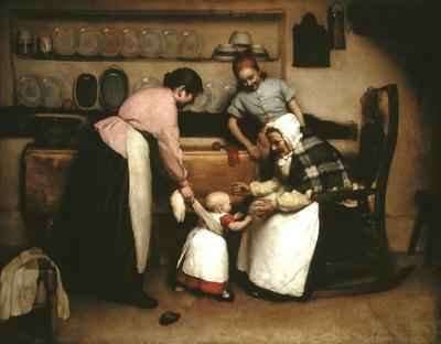 First Steps 1888 by Romanticism
