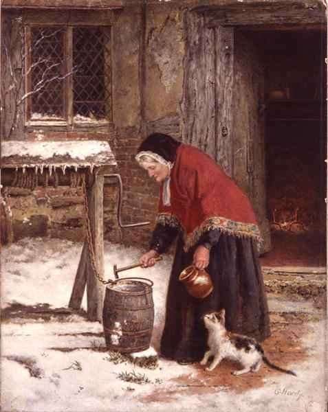 A Winters Morn by Romanticism