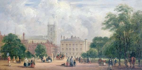 Fitzroy Square, London by Romanticism