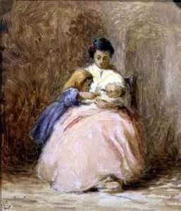 The New Baby by Romanticism
