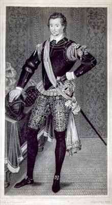Portrait of Sir Robert Dudley 1574-1649 by Romanticism