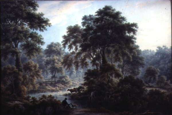 Near the Old Bath, Matlock by Romanticism