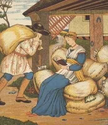 The Princess Reading from Rumpelstiltskin by Romanticism