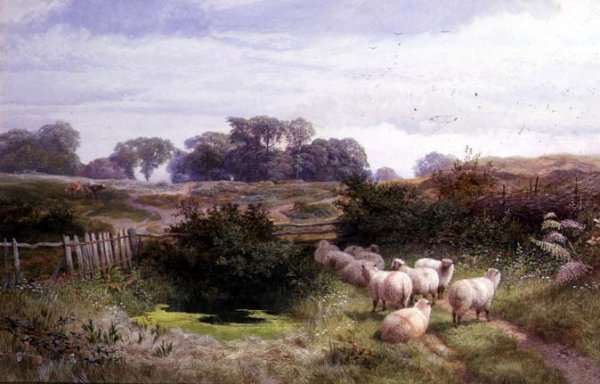 A Quiet Corner by Romanticism