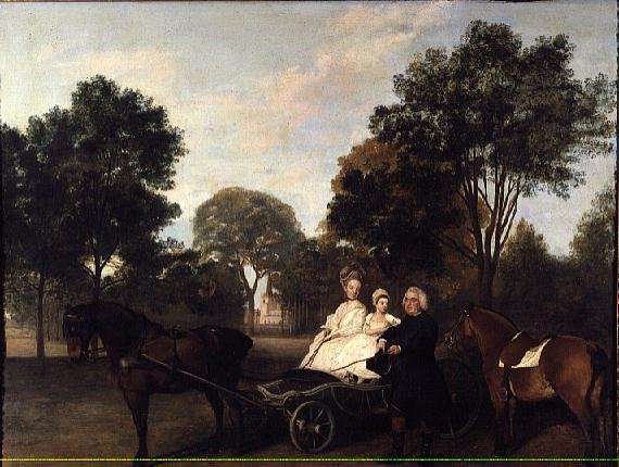 The Rev. Robert Carter Thelwall and Family by Romanticism