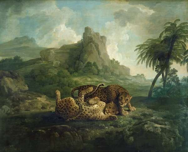 Leopards at Play, c.1763-8 by Romanticism
