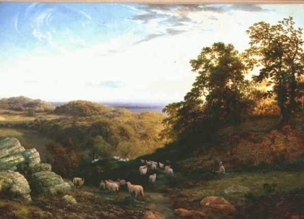 The Young Shepherd by Romanticism