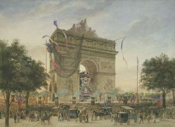 The Funeral of Victor Hugo 1802-85 by Romanticism