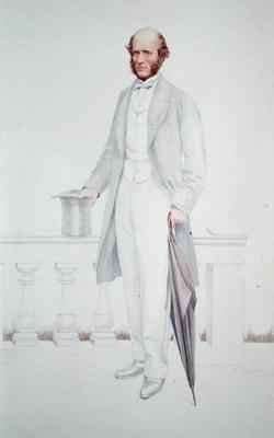 Portrait of Thomas Hughes 1822-96 by Romanticism