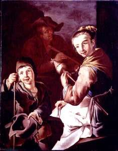 The Spinner by Romanticism