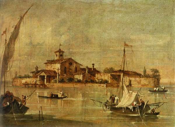 Landscape in the Environs of Venice by Romanticism