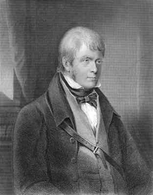 Portrait of Walter Scott by Romanticism
