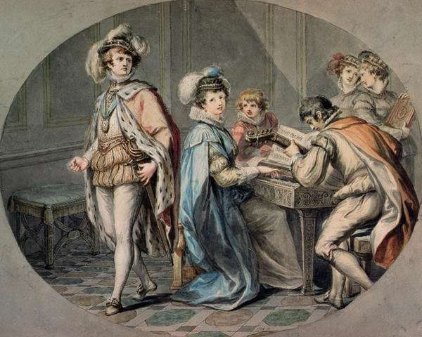 The Jealousy of Darnley by Romanticism