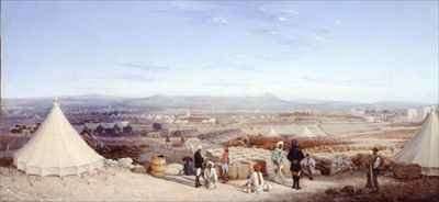 Indian Cavalry Camp Malta by Romanticism