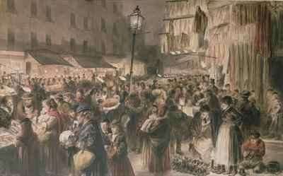 Lambeth Market by Romanticism