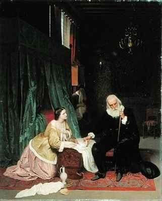 Visit of the doctor by Romanticism