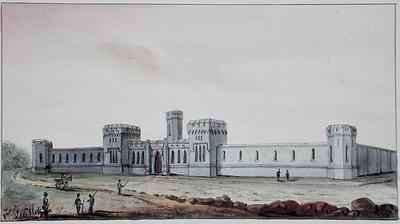 Penitentiary in Pennsylvania by Romanticism