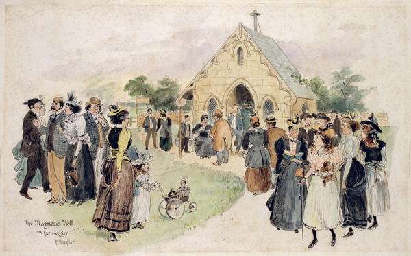The Magnesia Well, Harlow Carr by Romanticism