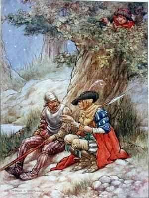 Quentin Overhears Hayraddins Plot by Romanticism
