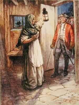 Some English Soldiers Surrounded the Inn by Romanticism
