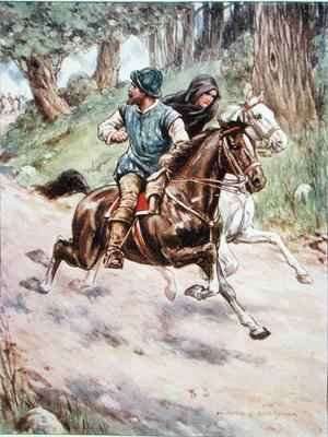 Amy Robsart and Wayland Smith by Romanticism