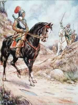 Dugald Dalgetty and the Earl of Menteith by Romanticism