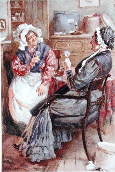 Sarah Gamp and Betsey Prig, 1924 by Romanticism
