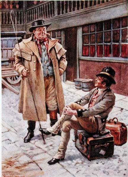 Sam Weller and his Father, 1924 by Romanticism