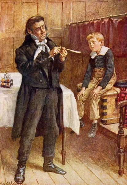 Mr Wackford Squeers and the New Pupil, 1924 by Romanticism