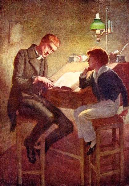 David Copperfield and Uriah Heep, 1924 by Romanticism
