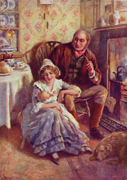 John and Dot Peerybingle, 1924 by Romanticism