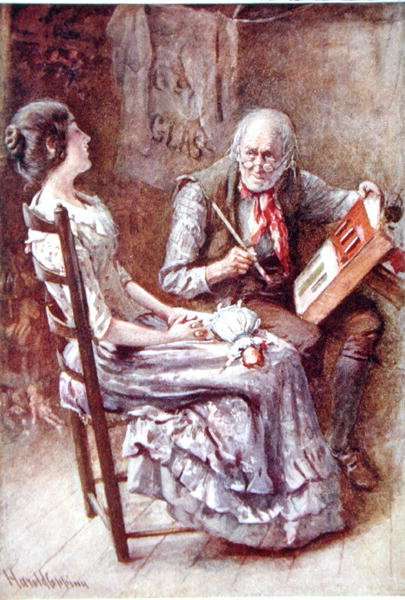 Caleb Plummer and his Blind Daughter, 1924 by Romanticism