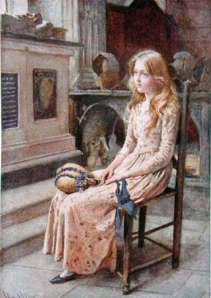 Little Nell in the Old Church, 1924 by Romanticism