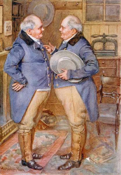 The Brothers Cheeryble, 1924 by Romanticism