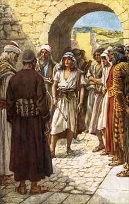 The anointing of David by Romanticism