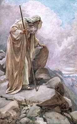 Moses on Pisgah by Romanticism